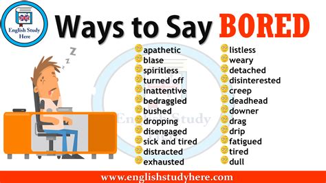 bored traduction|fancy words for bored.